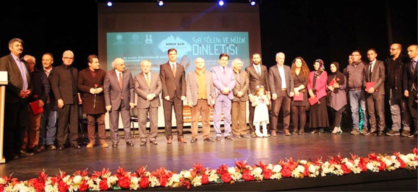 TYB Erzurum Şubesi şiirlerle, türkülerle öğretmenler gününü kutladı