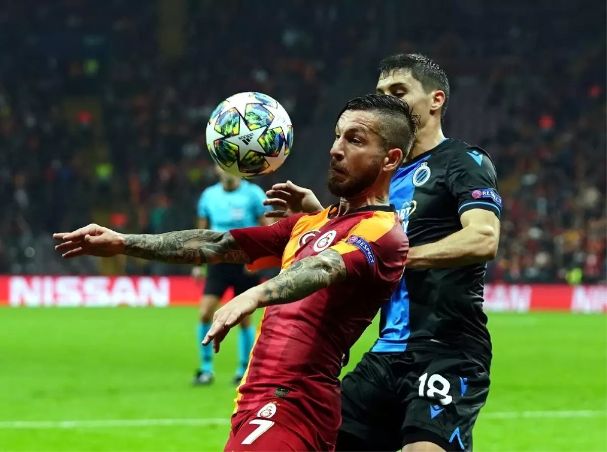 UEFA Şampiyonlar Ligi: Galatasaray: 1 - Club Brugge: 1 (Maç sonucu)
