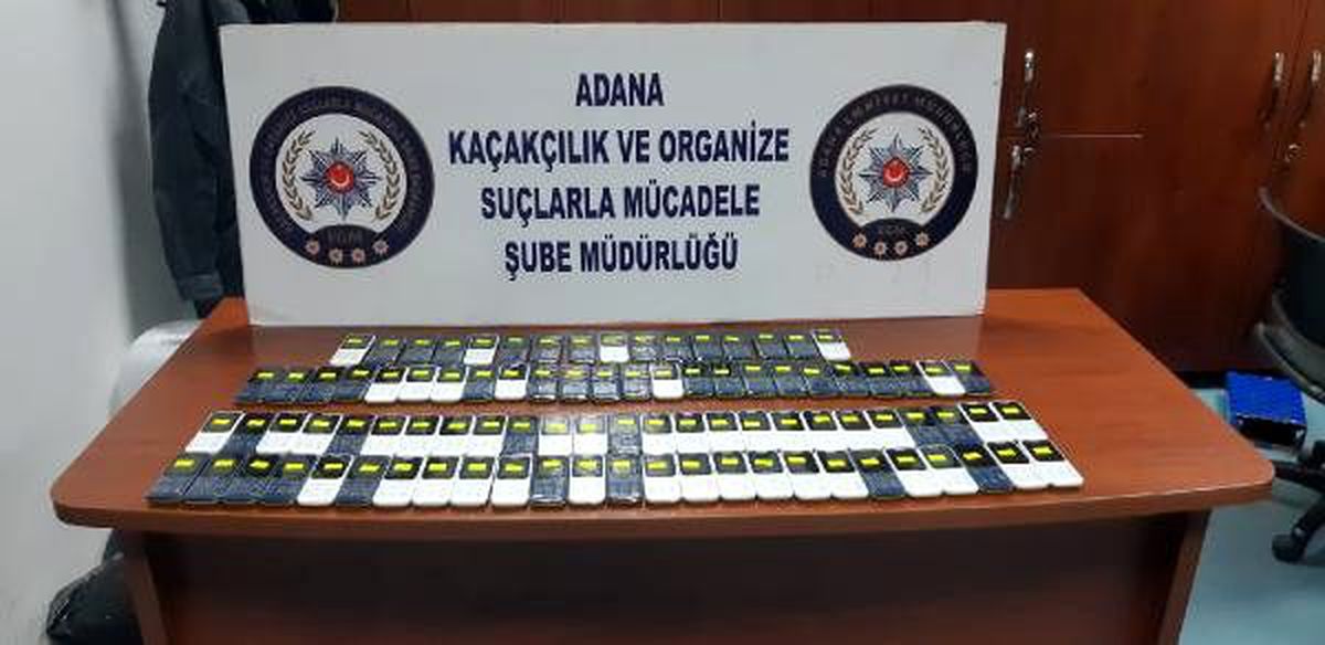 Adana\'da 270 kaçak cep telefonu ele geçirildi