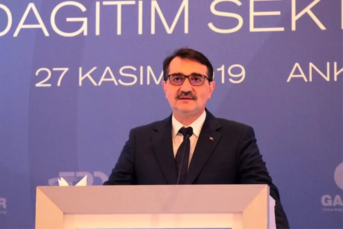 Bakan Dönmez: "30-35 günlük doğal gaz talebini karşılayabilecek kapasitedeyiz"