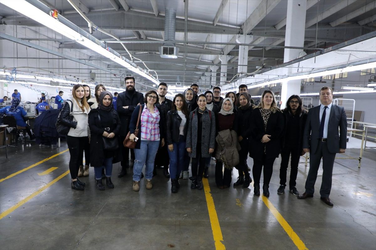 Bartın Üniversitesi öğrencileri OSB\'yi gezdi