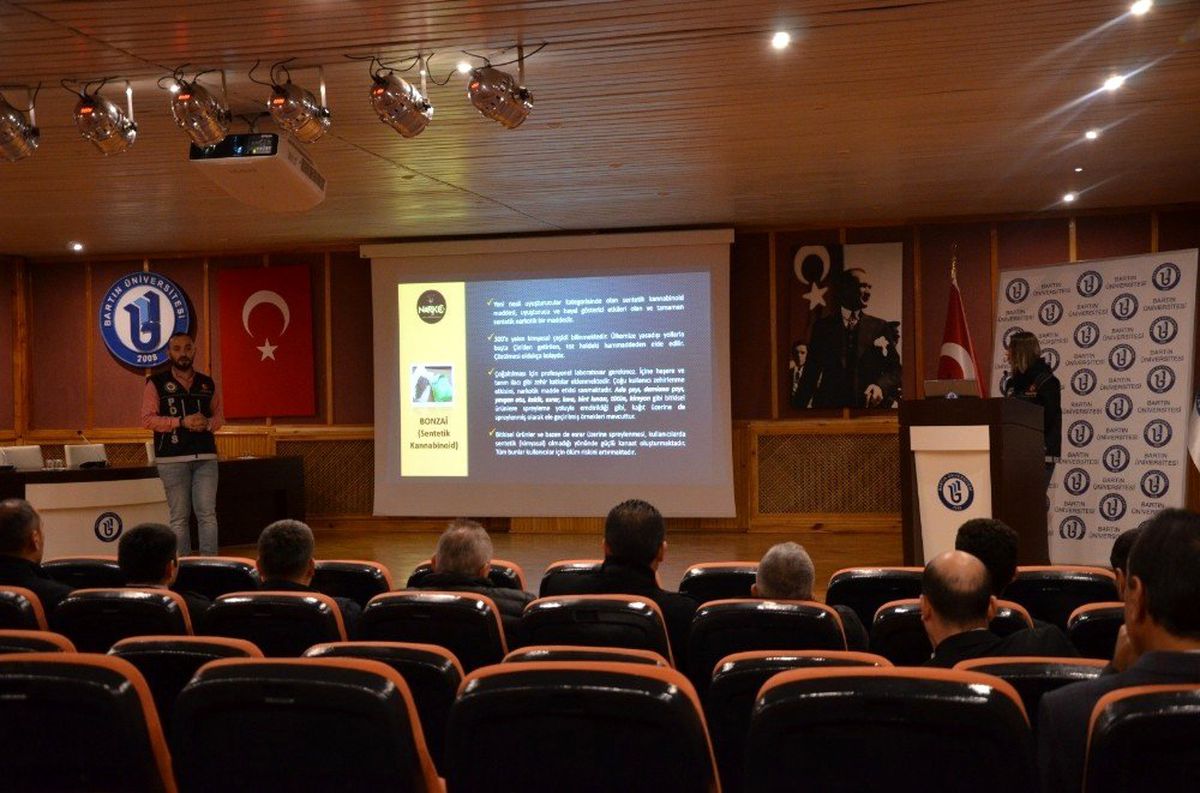 Bartın Üniversitesindeki özel güvenlik görevlilerine eğitim verildi