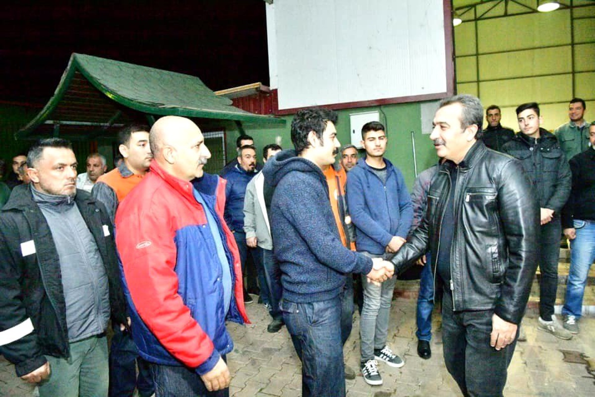 Başkan Çetin: "Biz herkesin hizmetkarıyız"