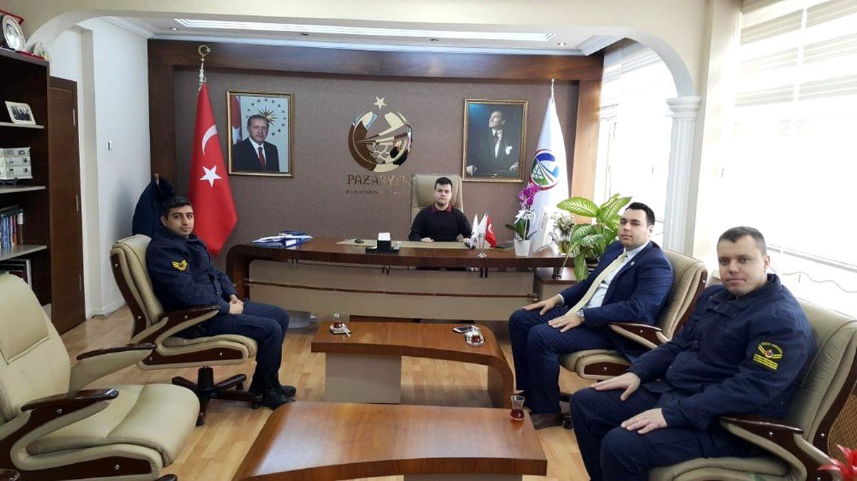 Bir günlüğüne kaymakam oldu