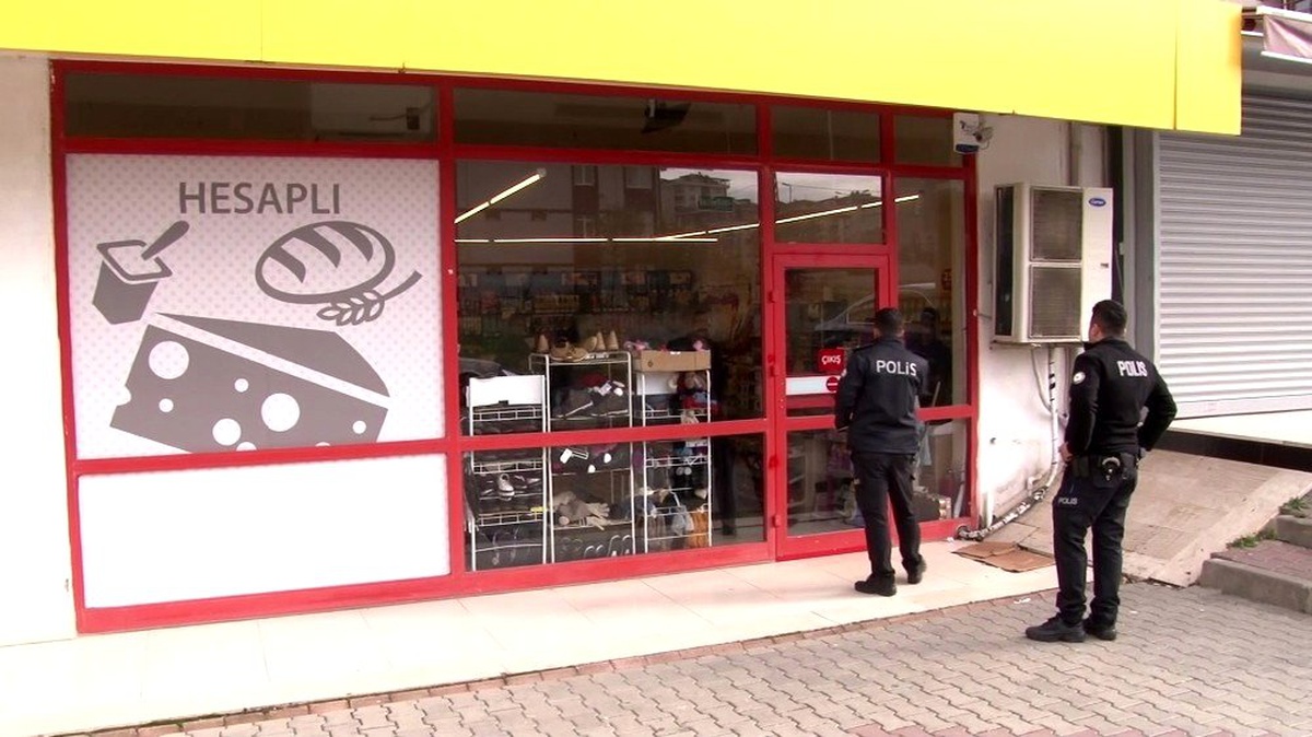 Büyükçekmece\'de market soygunu