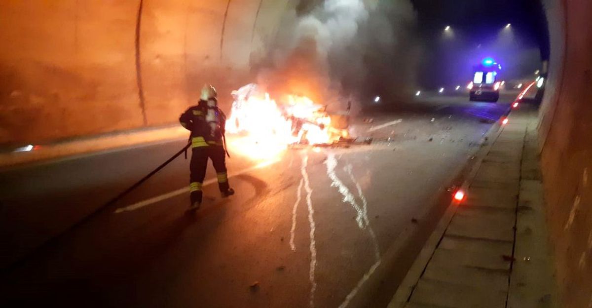 Cankurtaran Tüneli\'nde kaza: 1 ölü, 2 yaralı