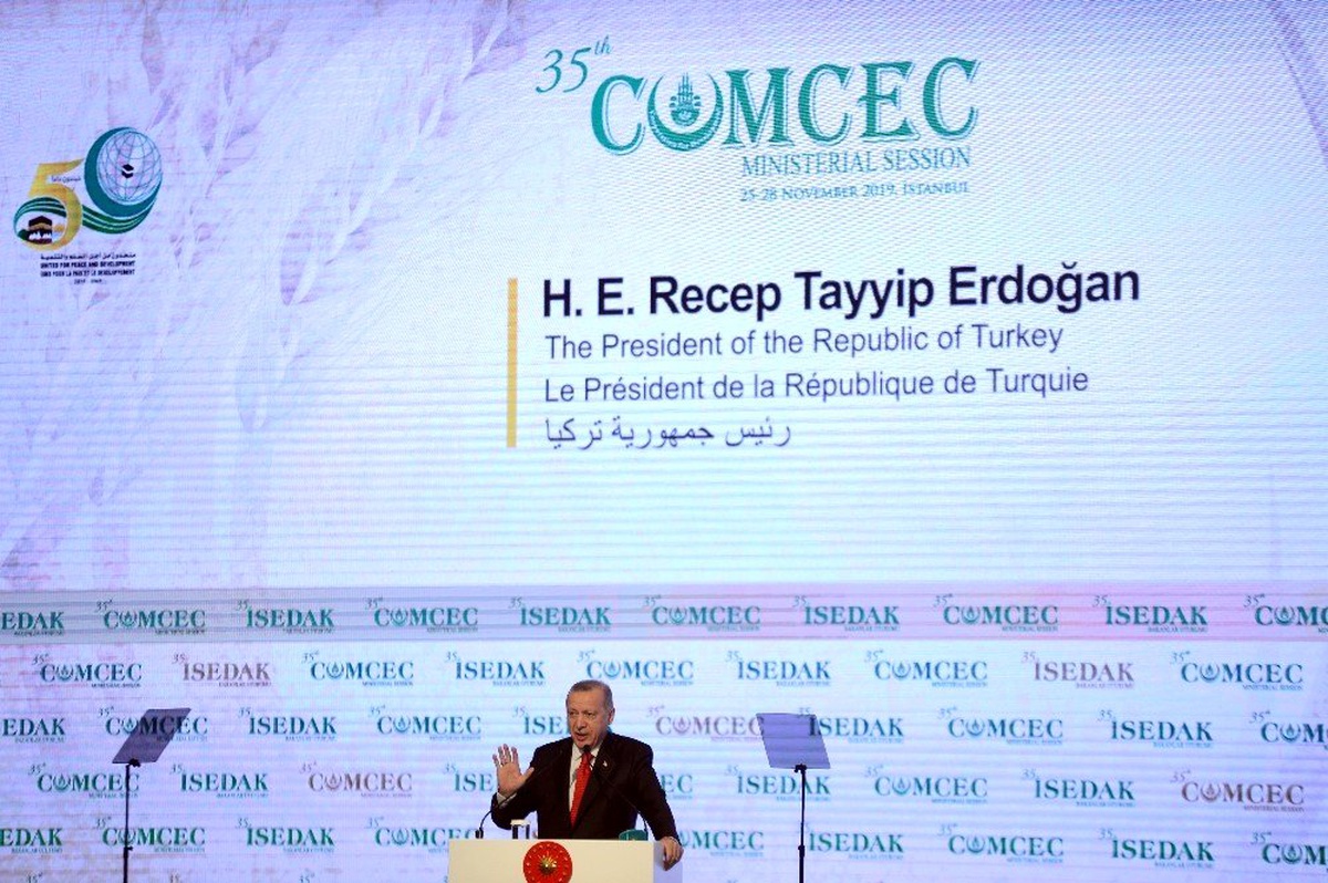 Cumhurbaşkanı Erdoğan 35. İSEDAK Bakanlar Toplantısı\'na katıldı
