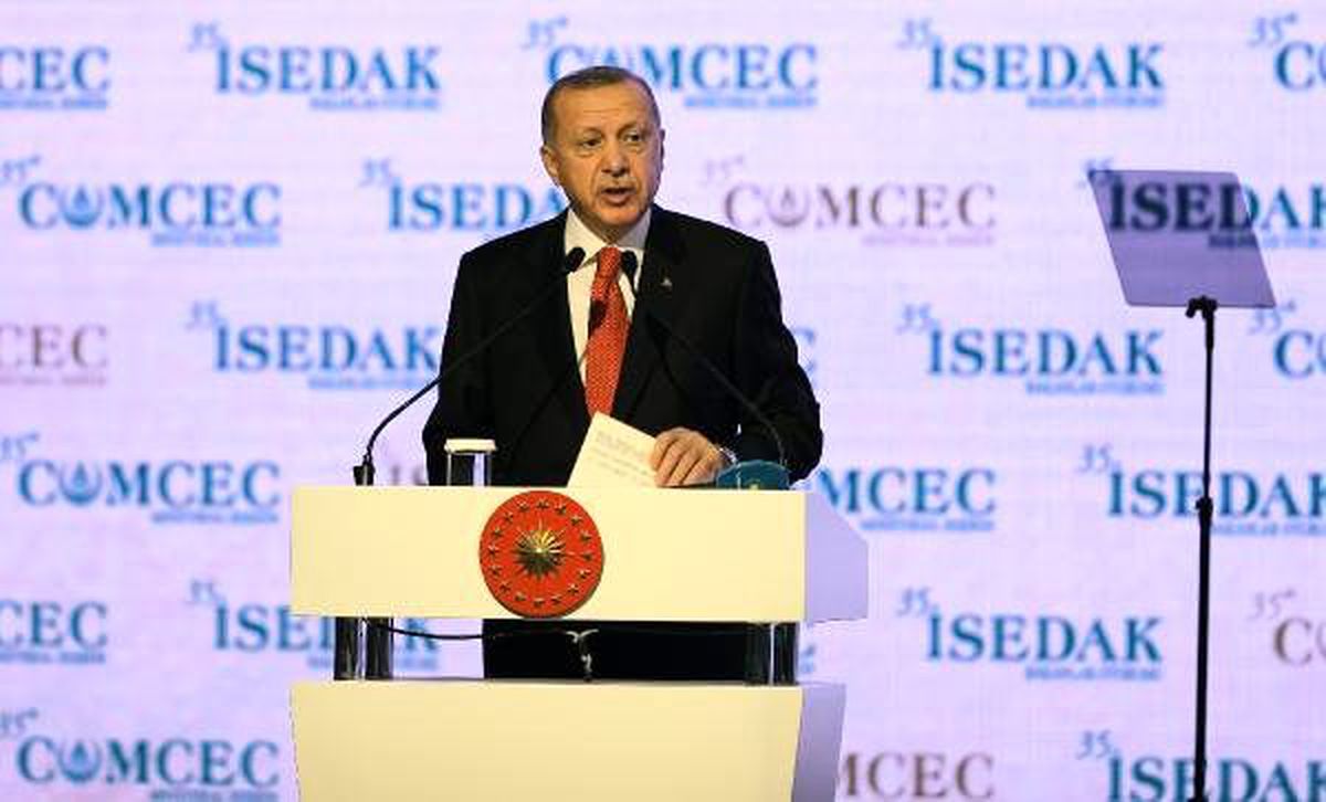 Cumhurbaşkanı Erdoğan İSEDAK toplantısında konuştu (1)