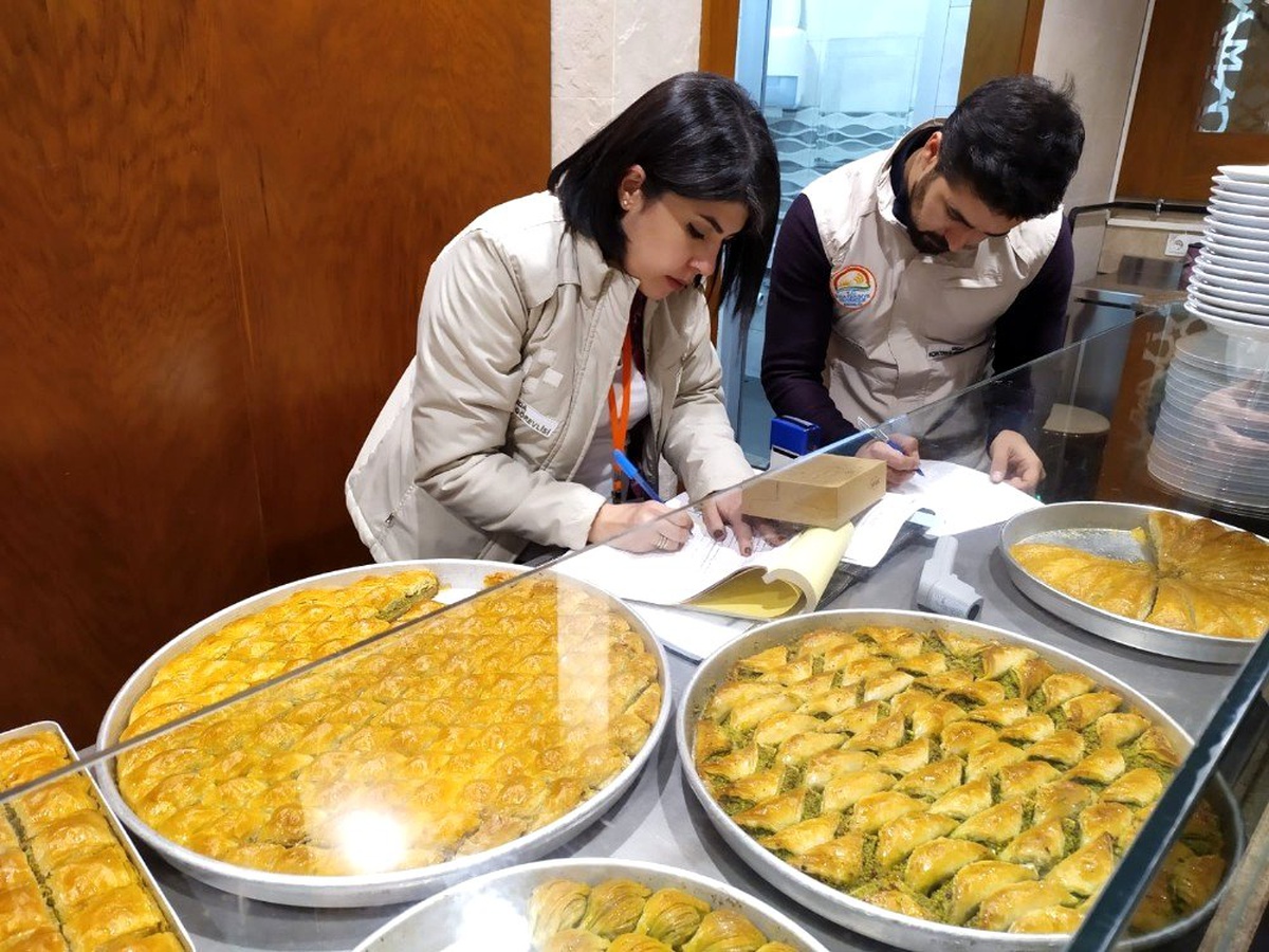 Gaziantep\'te baklavacılara şok denetim