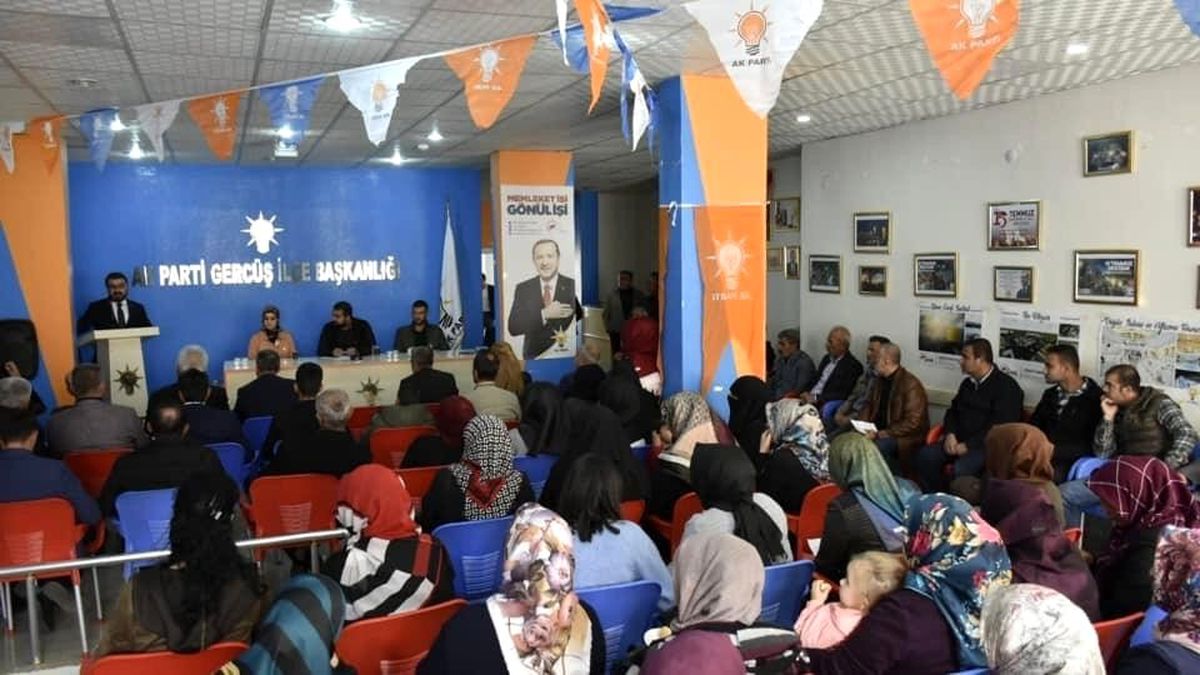 Gercüş\'te AK Parti Danışma Meclisi toplantısı yapıldı