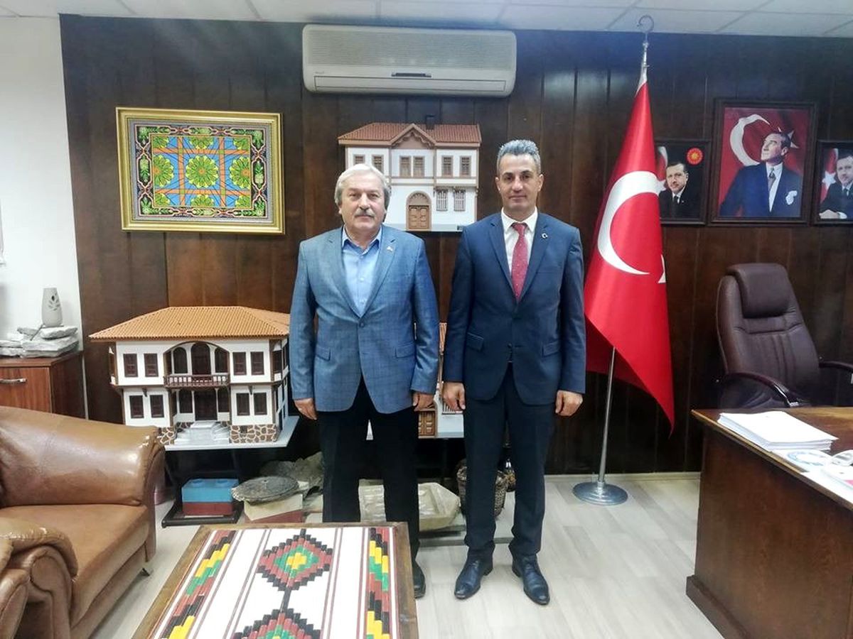 İl Müdürü Yoldaş, Başkan Şahin ile bir araya geldi