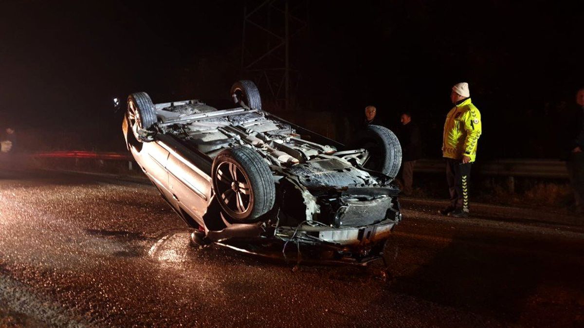 Kastamonu\'da trafik kazası: 1 yaralı