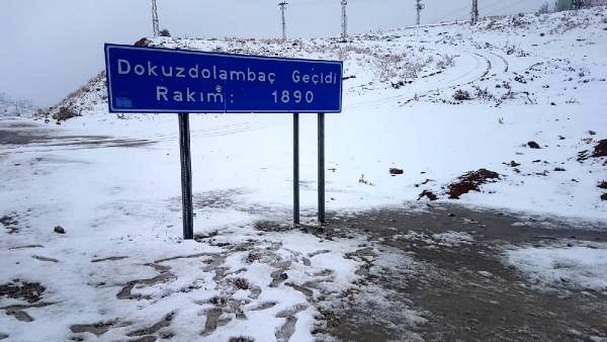 Kayseri\'de kar yağışı