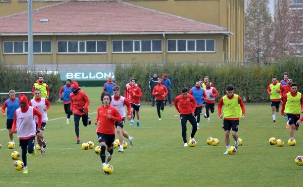 Kayserispor, Beşiktaş maçı hazırlıklarını sürdürdü