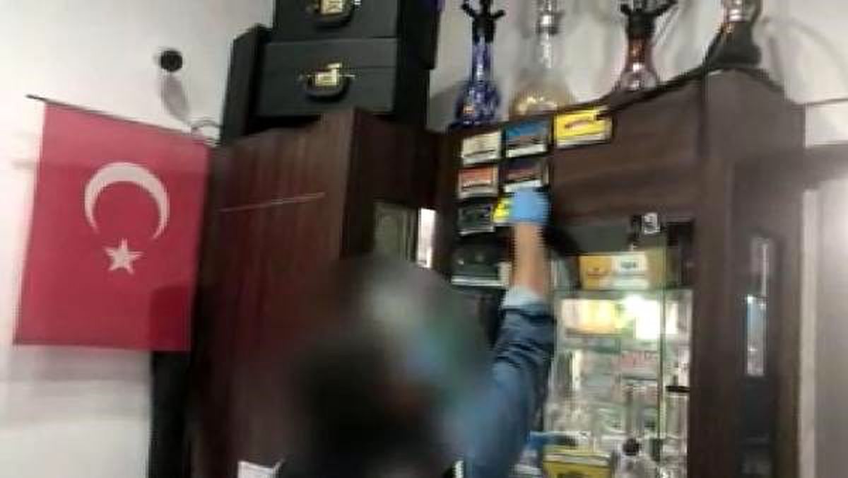 Maltepe\'de kaçak tütün operasyonu