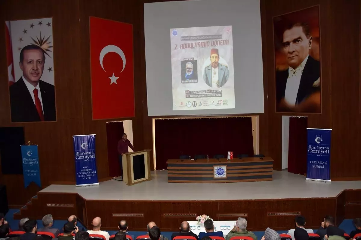 NKÜ\'de "2. Abdülhamid Dönemi Konferansı" düzenlendi