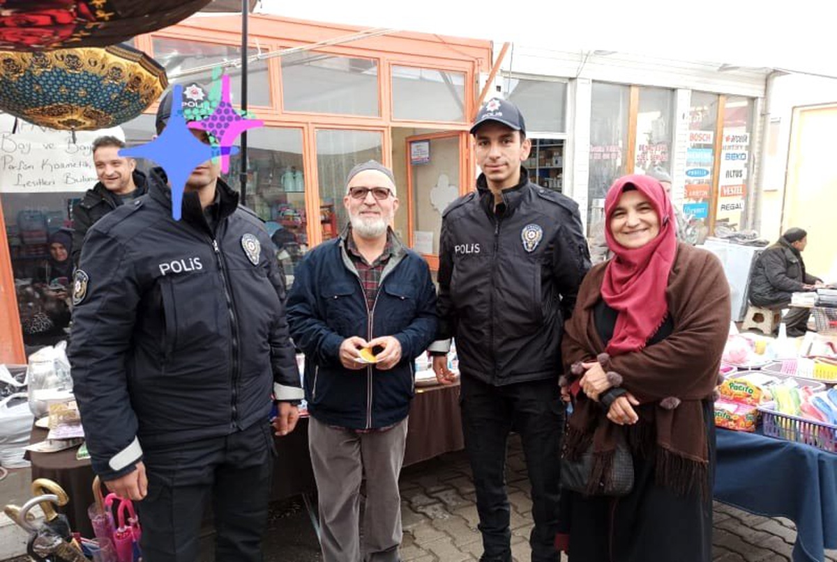 Polisten esnaf ve vatandaşa uyarı