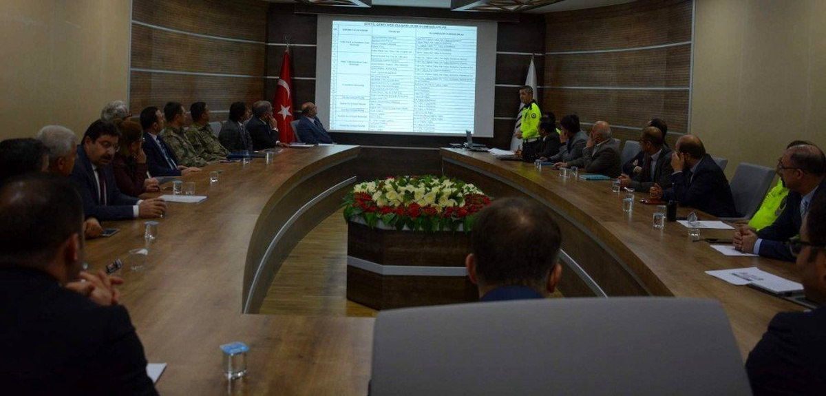 Siirt\'te kışa hazırlık toplantısı yapıldı