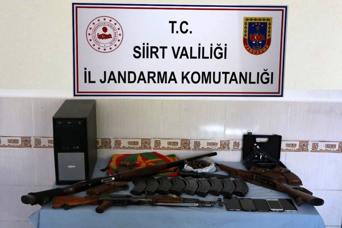 Siirt\'te terör operasyonu: 6 şahıs gözaltına alındı