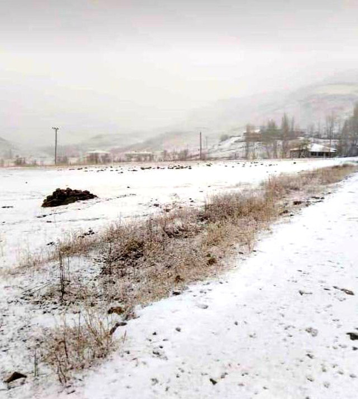 Şırnak\'ta yüksek kesimlere kar yağdı