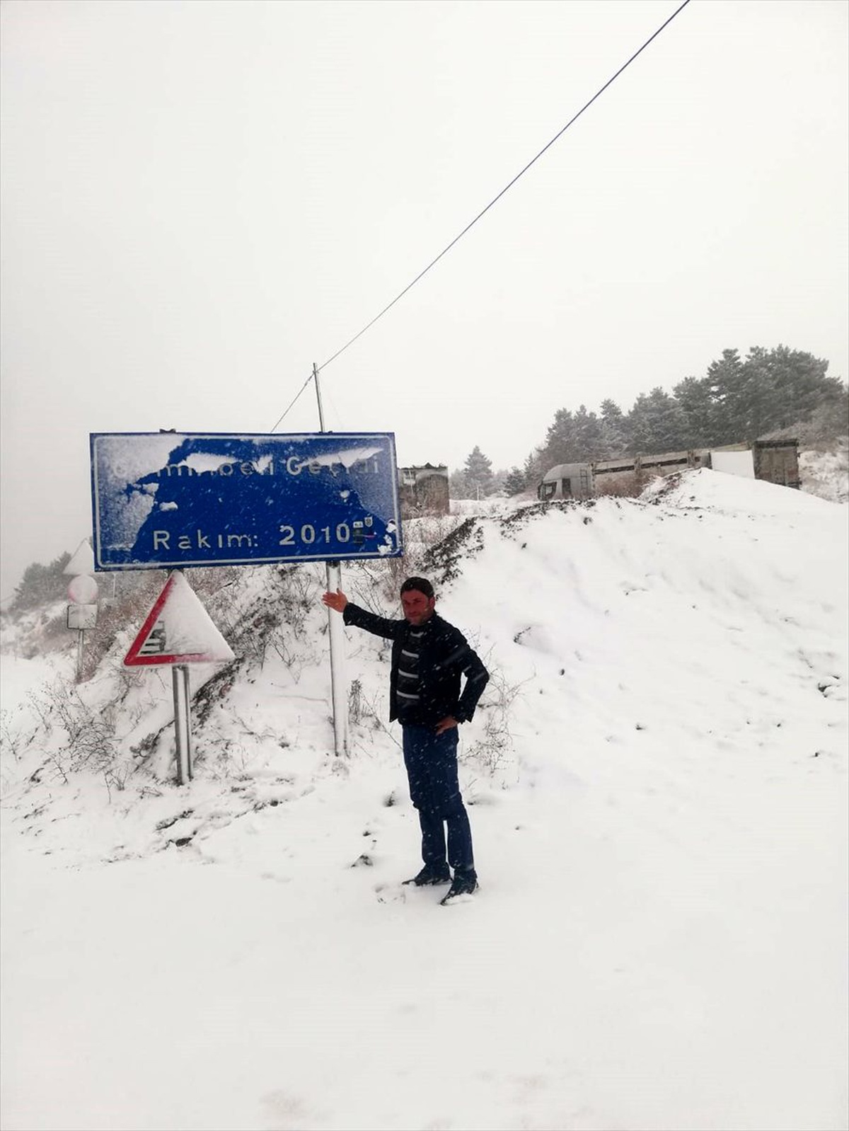 Sivas\'ın yüksek kesimlerine kar yağdı