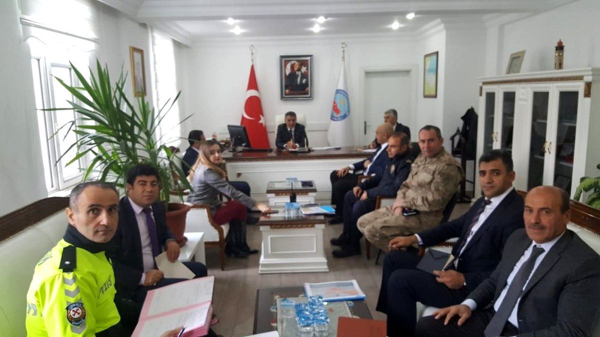 Tatvan\'da karla mücadele toplantısı