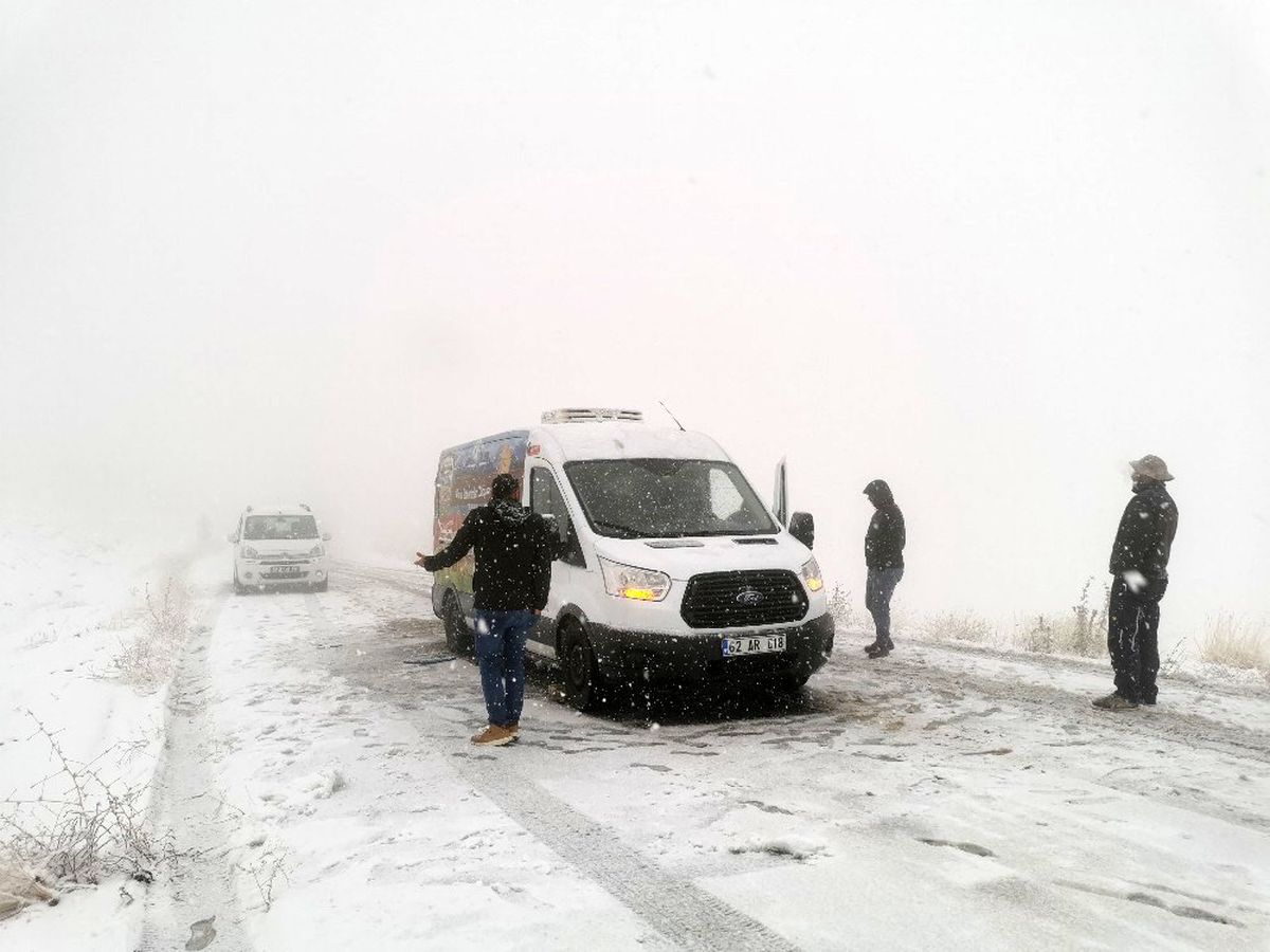 Tunceli\'de kar yağışı etkili oldu