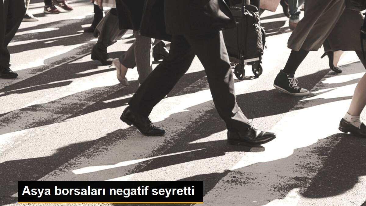Asya borsaları negatif seyretti