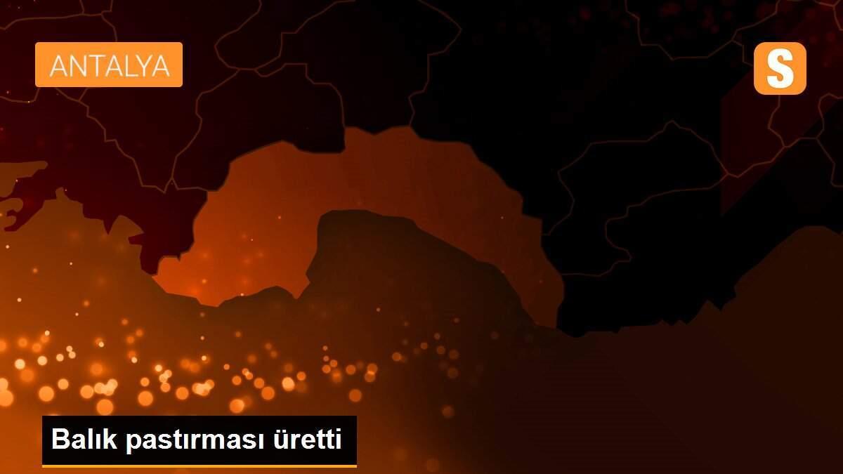 Balık pastırması üretti
