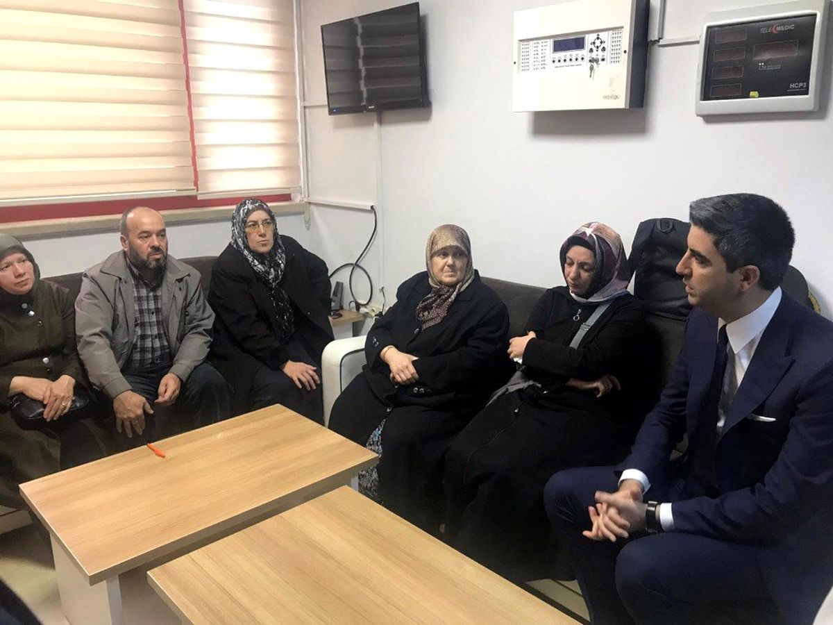 Başkan Gökhan Yüksel\'den Akçakale şehidinin ailesine başsağlığı ziyareti
