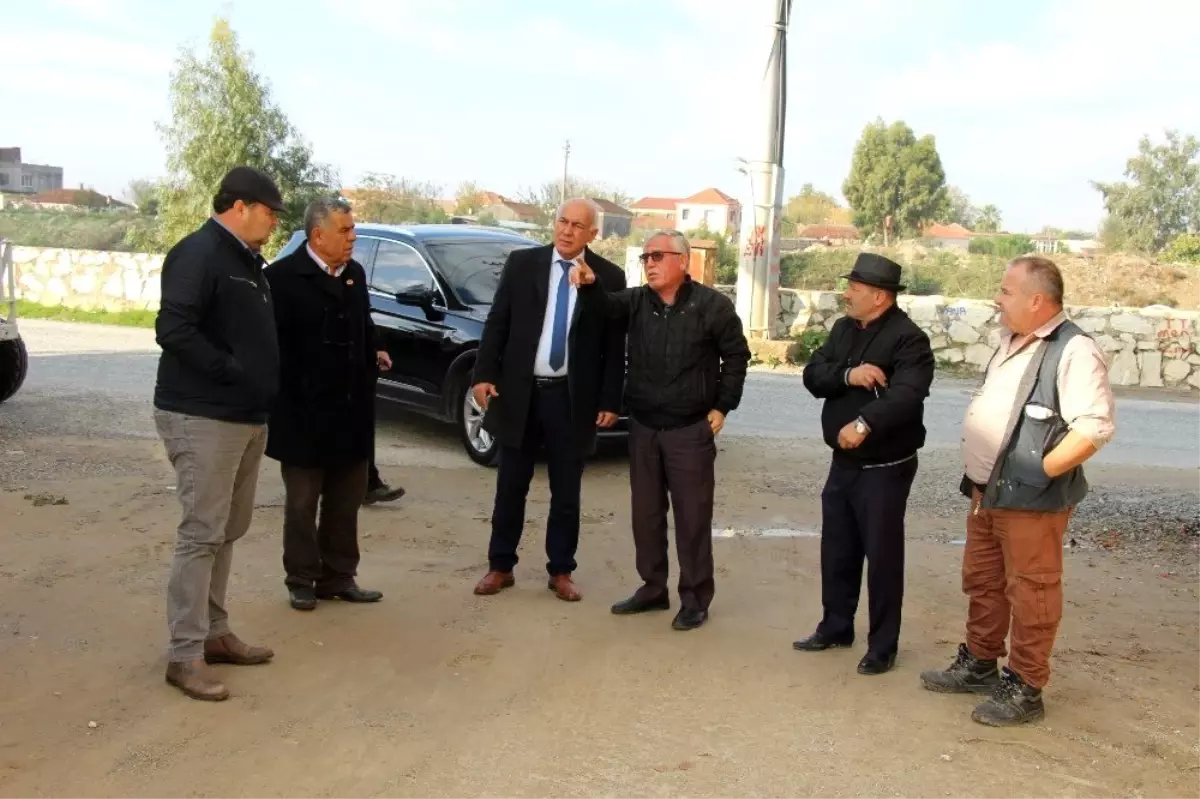 Başkan Tuncel ziyaretlerini Sarıkemer ve Serçin ile sürdürdü