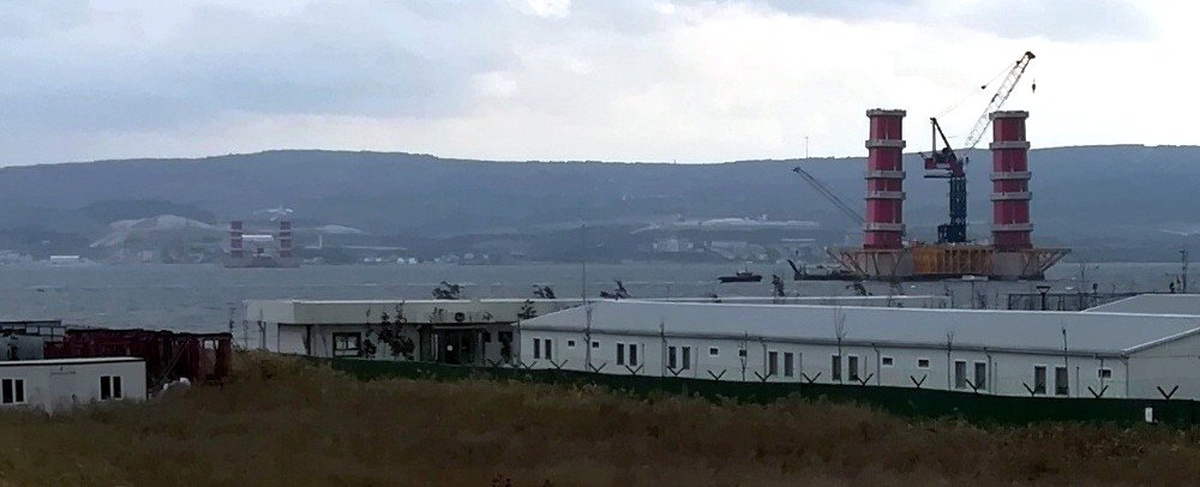 Çanakkale Köprüsü\'nün ayakları yükseliyor