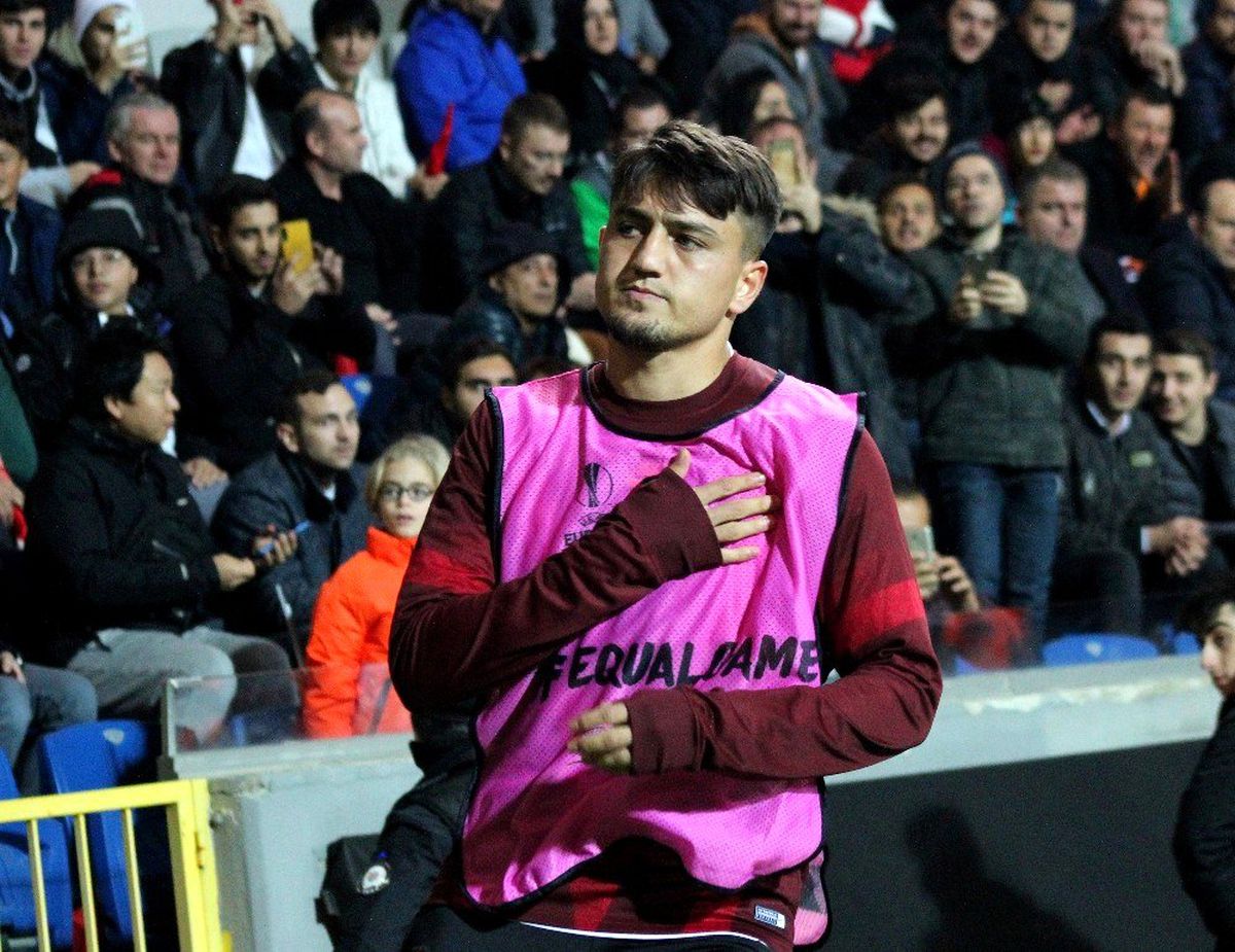 Cengiz Ünder eski takıma karşı oynadı