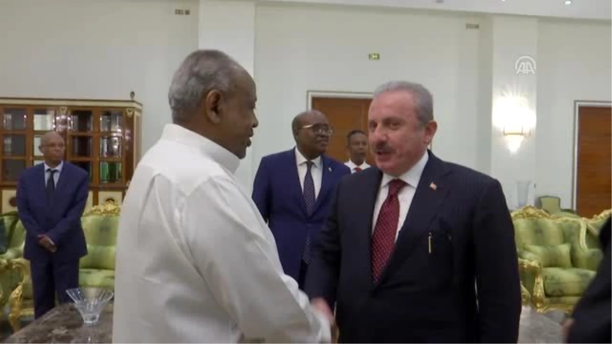Cibuti Cumhurbaşkanı Guelleh, TBMM Başkanı Şentop\'u kabul etti