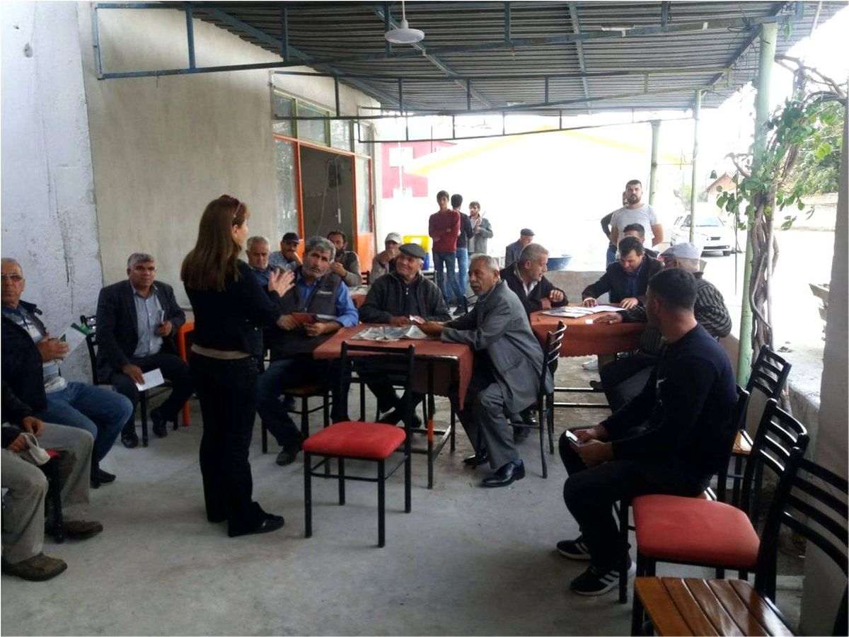 Çiftçi eğitimleri Reisköy\'de devam etti