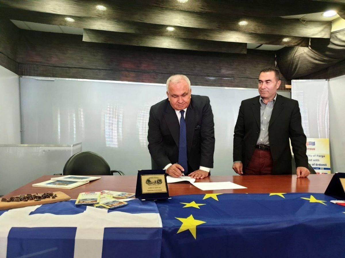 Erdemli Belediyesi ve MEÜ Proje Ekibi Parga\'da