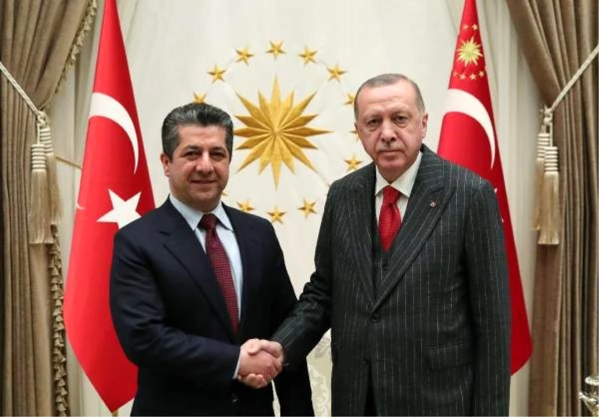 Erdoğan Barzani\'yi kabul etti