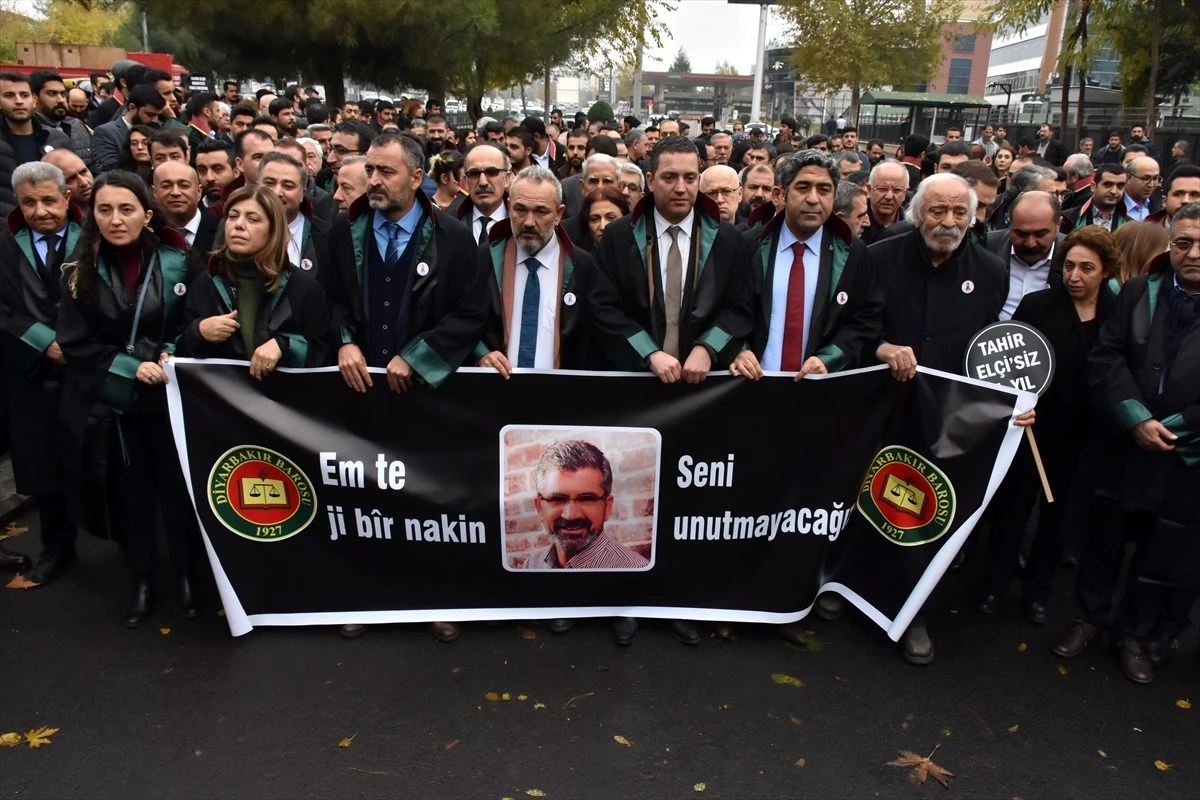 Eski Diyarbakır Baro Başkanı Tahir Elçi anıldı