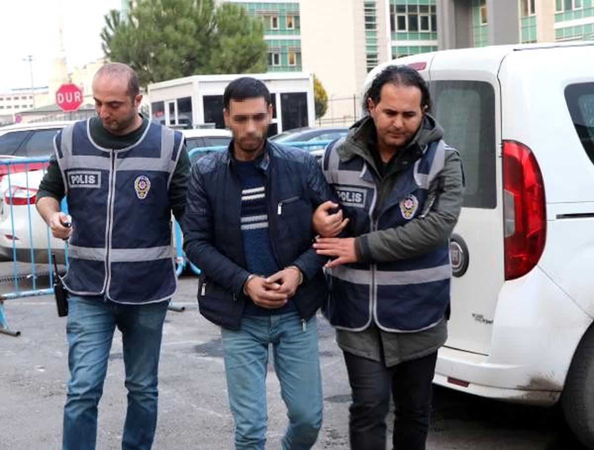 Kadını sokak ortasında tekme- tokat dövdü (3)