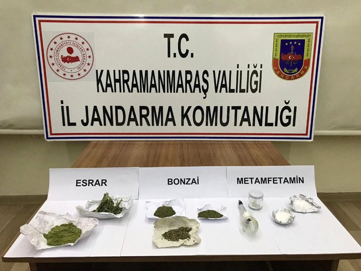 Kahramanmaraş\'ta uyuşturucu operasyonu: 9 gözaltı