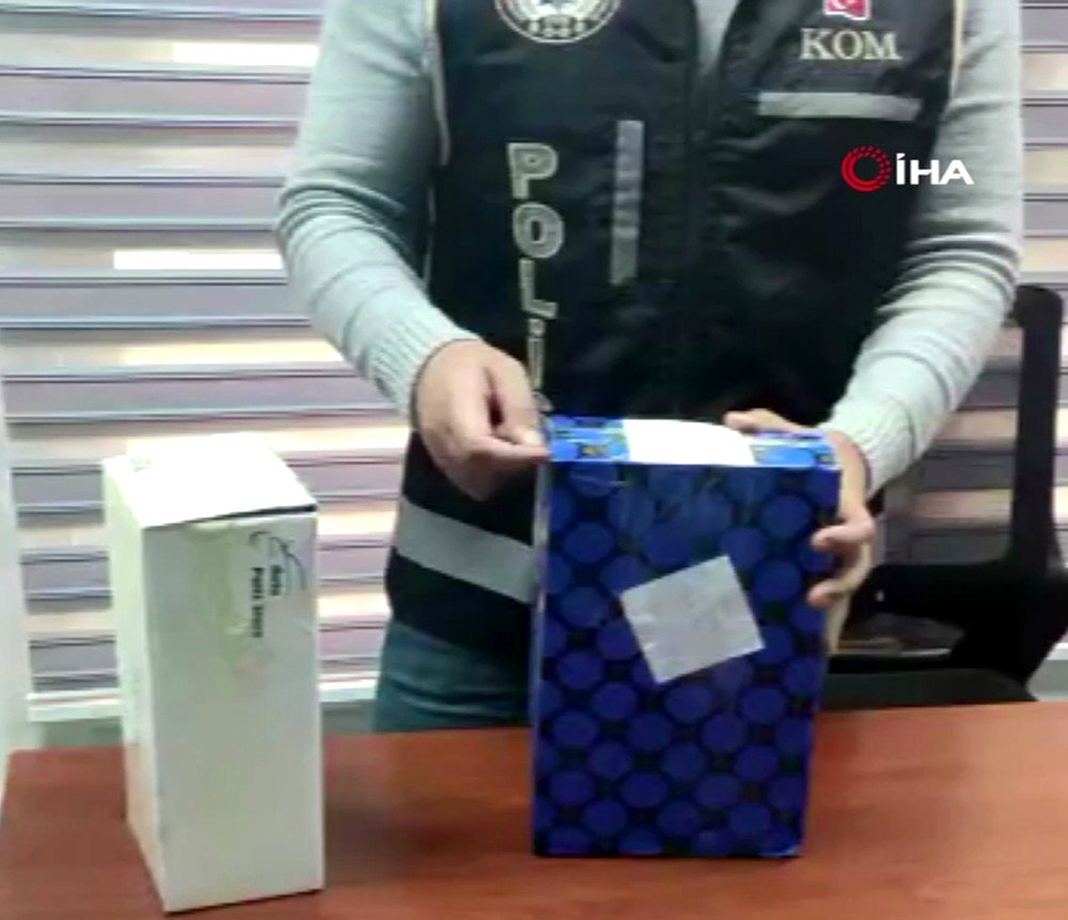 Kargoyla cep telefonu kaçakçılığına polis engeli