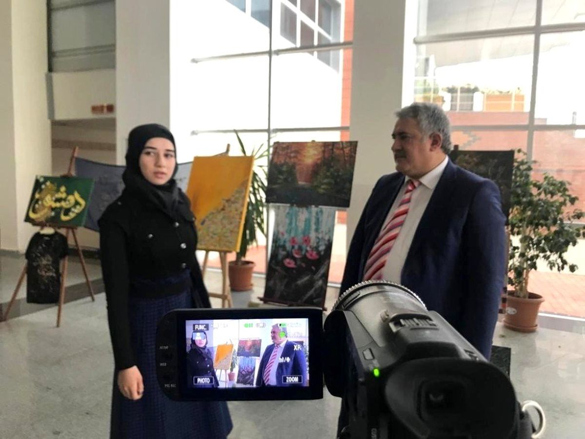 Kilis Üniversitesi Suriyeli sanatçıları ağırladı