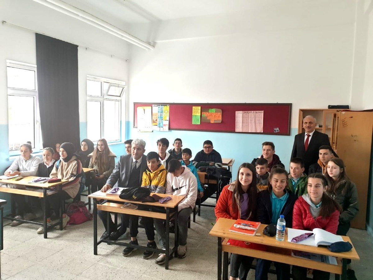 Kızılcahamam Anadolu Lisesinden kardeş okula ziyaret