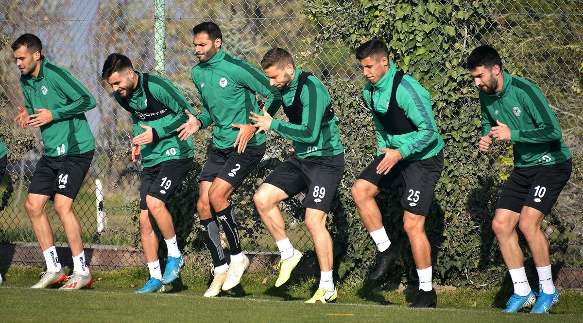 Konyaspor\'da Çaykur Rizespor maçı hazırlıkları