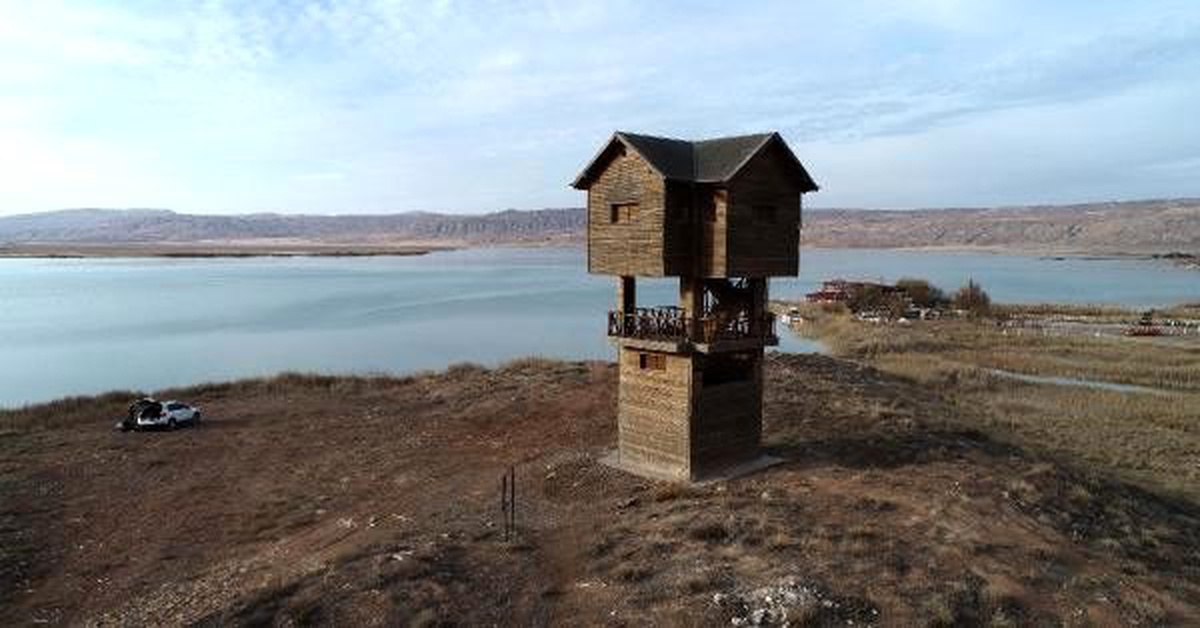 \'Kuş Cenneti\' Tödürge Gölü\'nde sonbahar