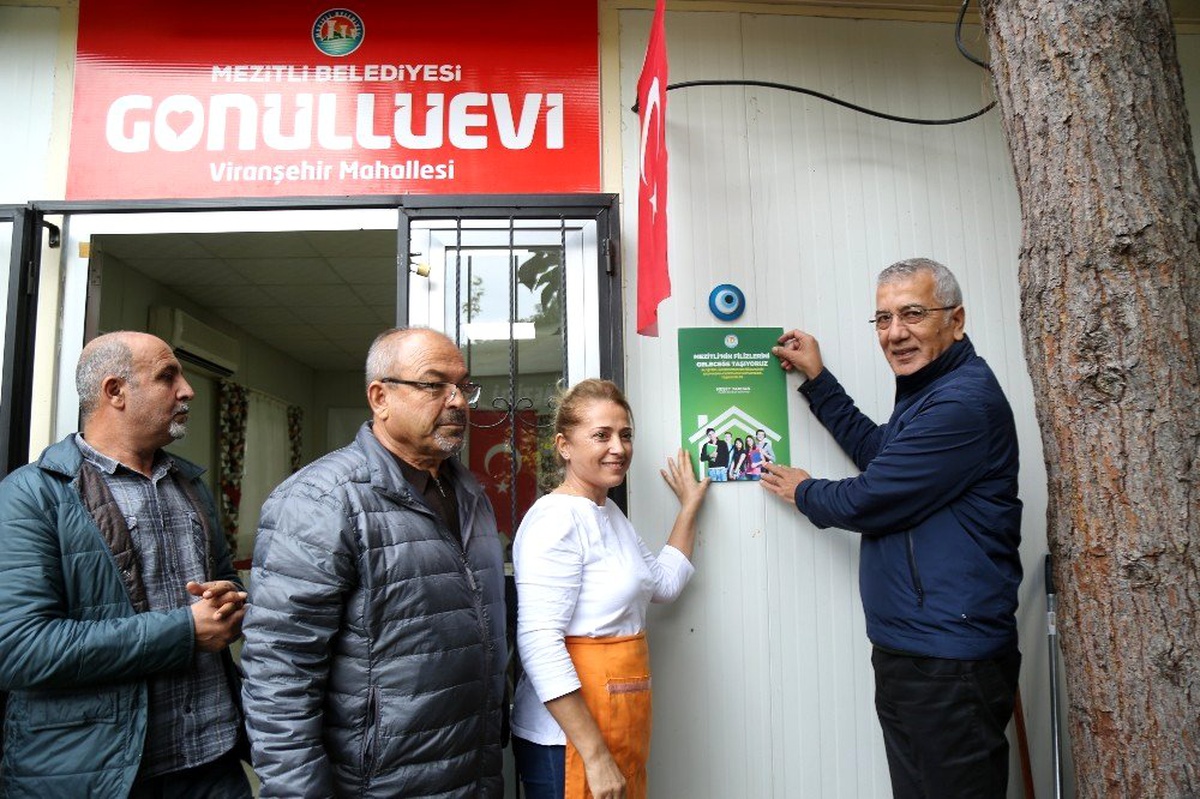 Mezitli\'nin Filizlerine gönüllü destek