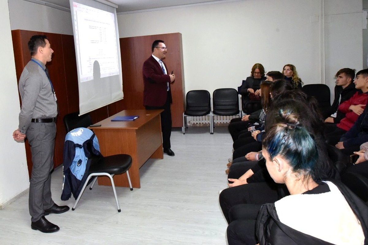 Öğrencilere zabıta mevzuatları hakkında eğitim verildi
