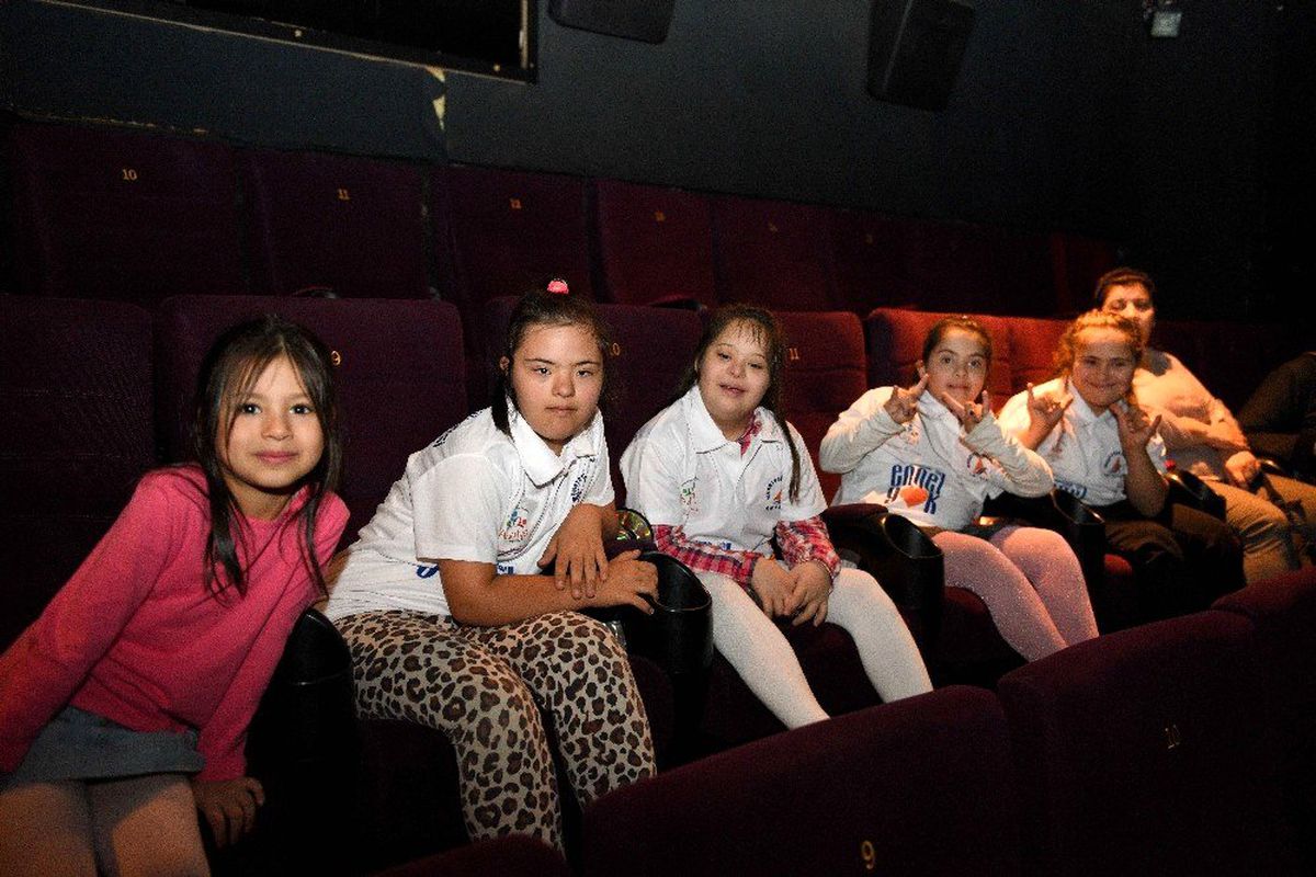 Özel çocukların sinema keyfi