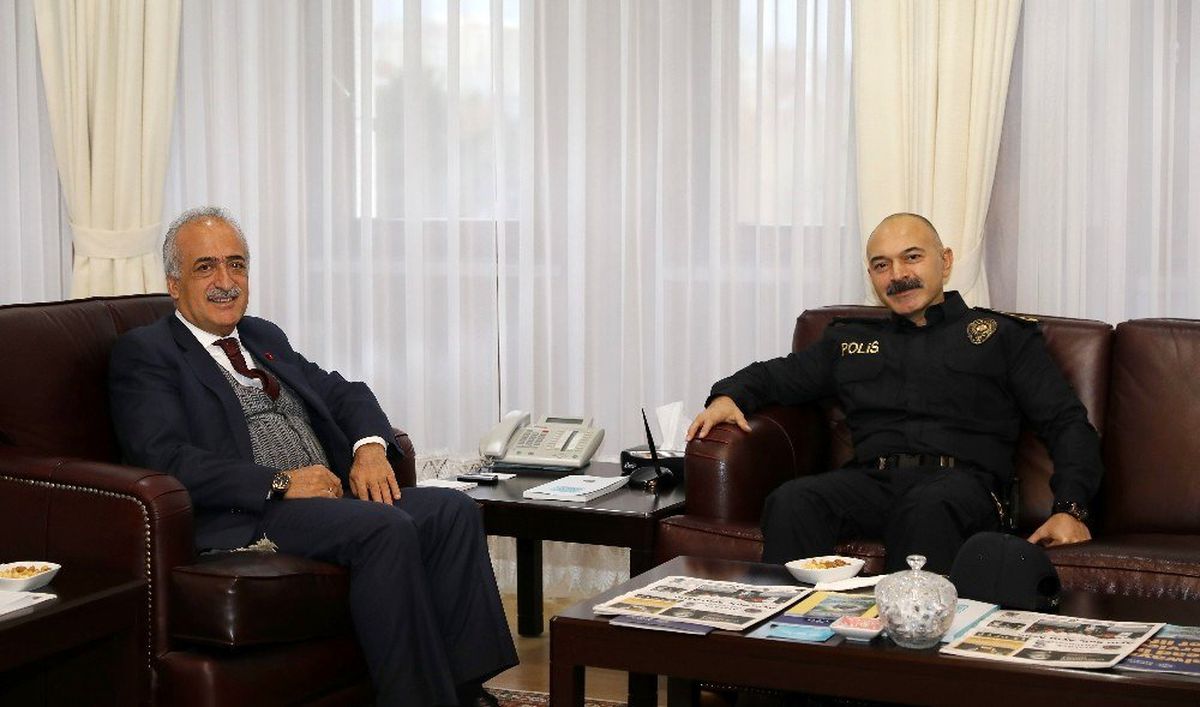 POMEM Müdüründen Rektör Çomaklı\'ya ziyaret