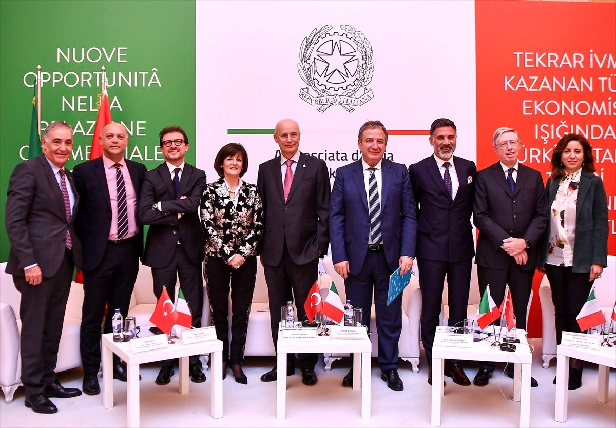 Türk ve İtalyan iş insanları, ticari ilişkilerdeki yeni fırsatları değerlendirdi